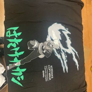 Anime shirts and funko pop signed by dub voice actor